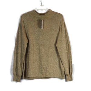 Preston & York II Women's Metalic Sweater Pullover Size 1X 035W